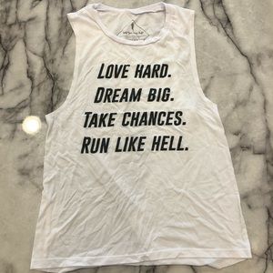 Runner muscle tee